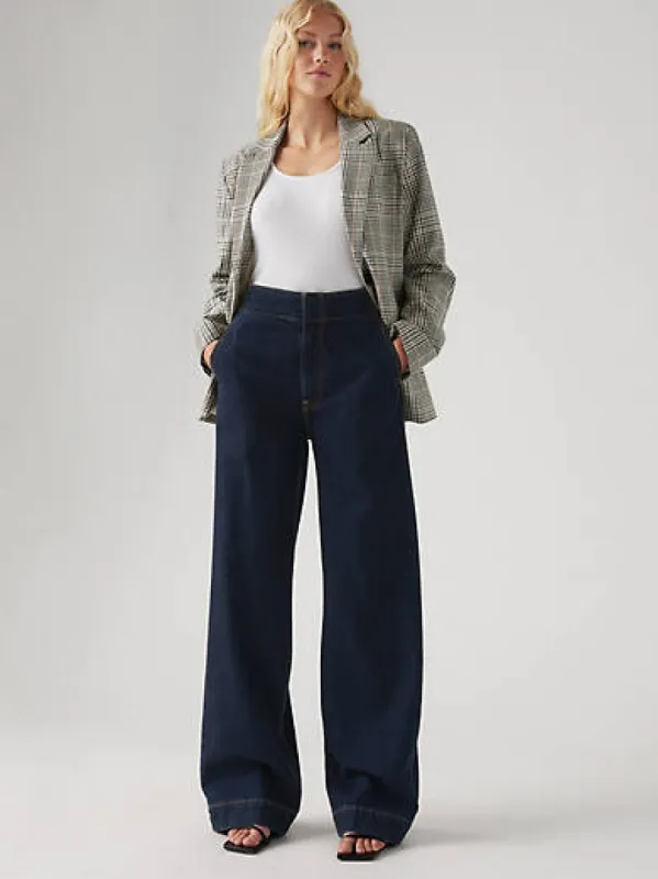 Ribcage Wide Leg Tailored Women's Jeans sold by Levi's