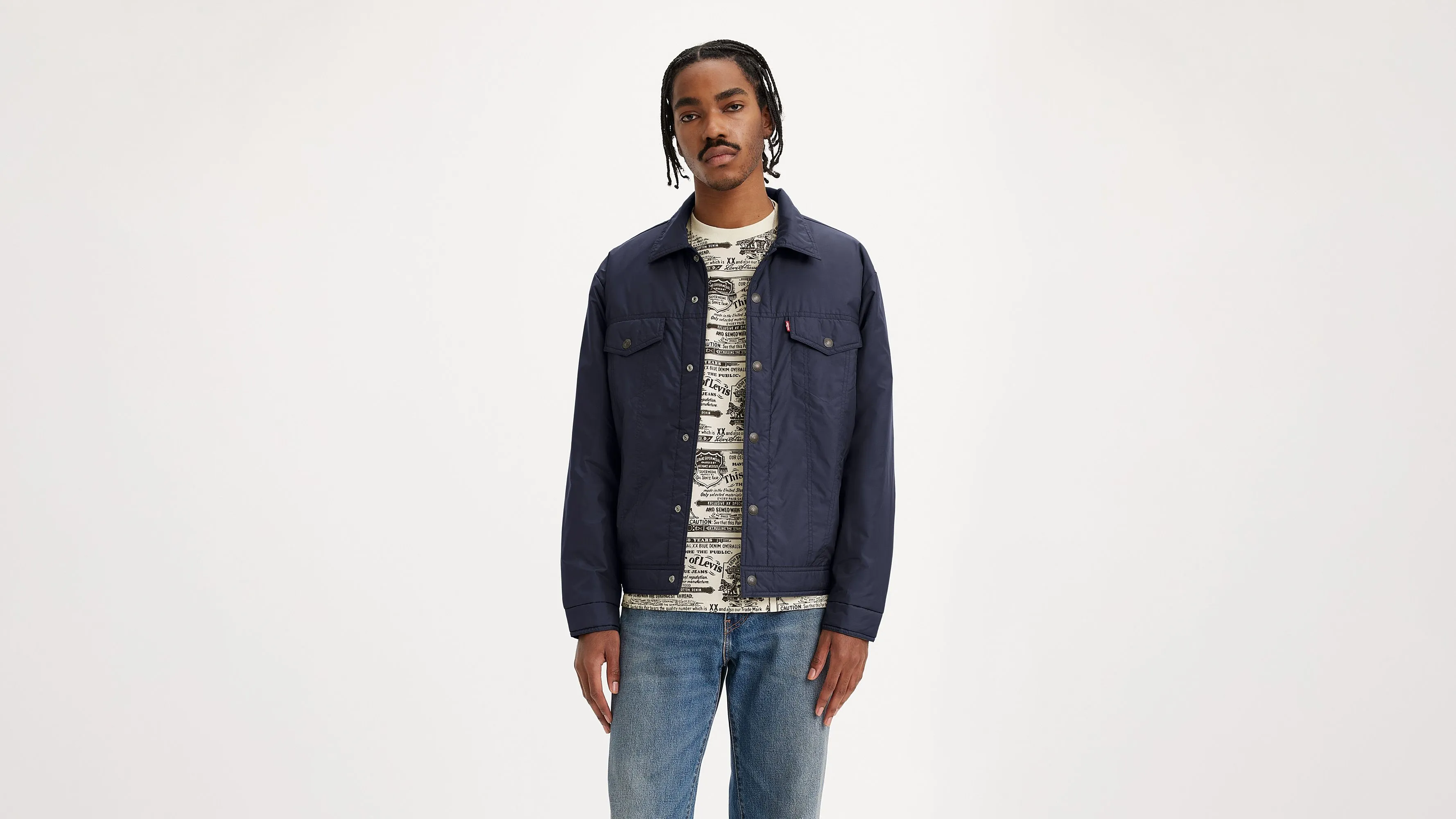 Relaxed Fit Padded Trucker Jacket sold by Levi's