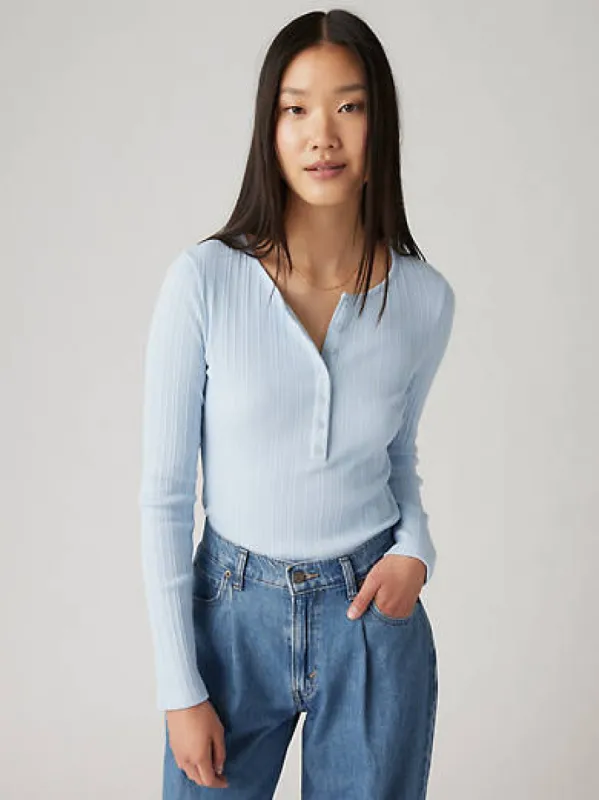 Dry Goods Vacationer Ribbed Henley sold by Levi's