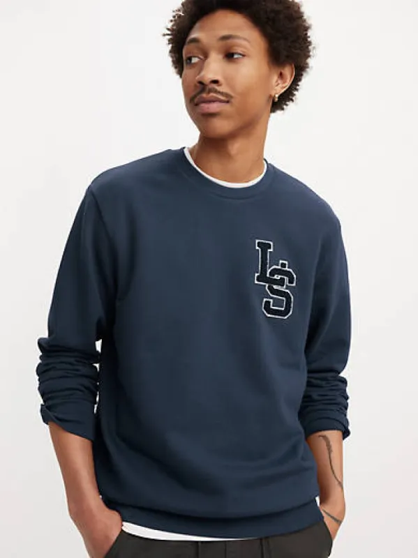 Standard Fit Graphic Crewneck Sweatshirt sold by Levi's
