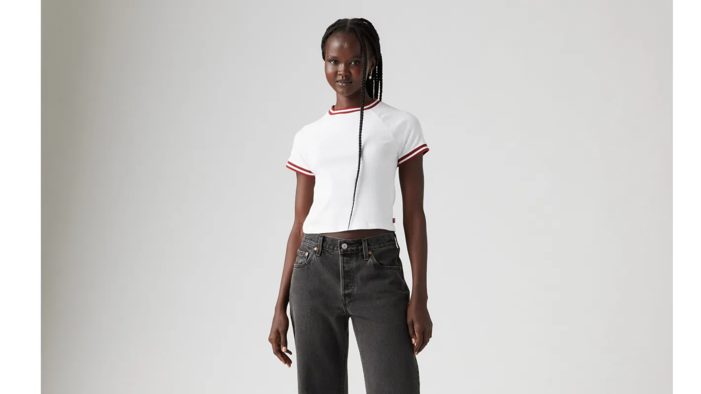 Oracle Shrunken Ringer T-Shirt made by Levi's