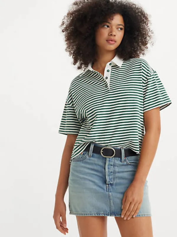 Coco Short Sleeve Rugby Shirt made by Levi's