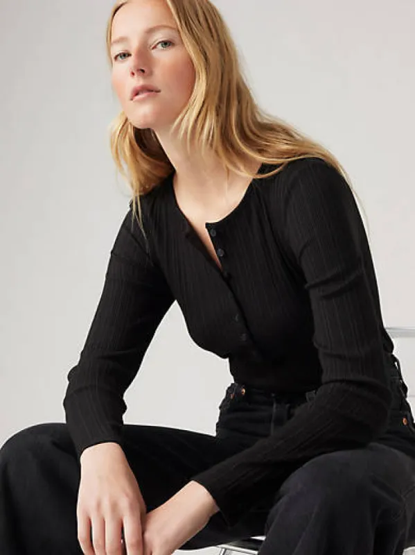 Dry Goods Vacationer Ribbed Henley sold by Levi's