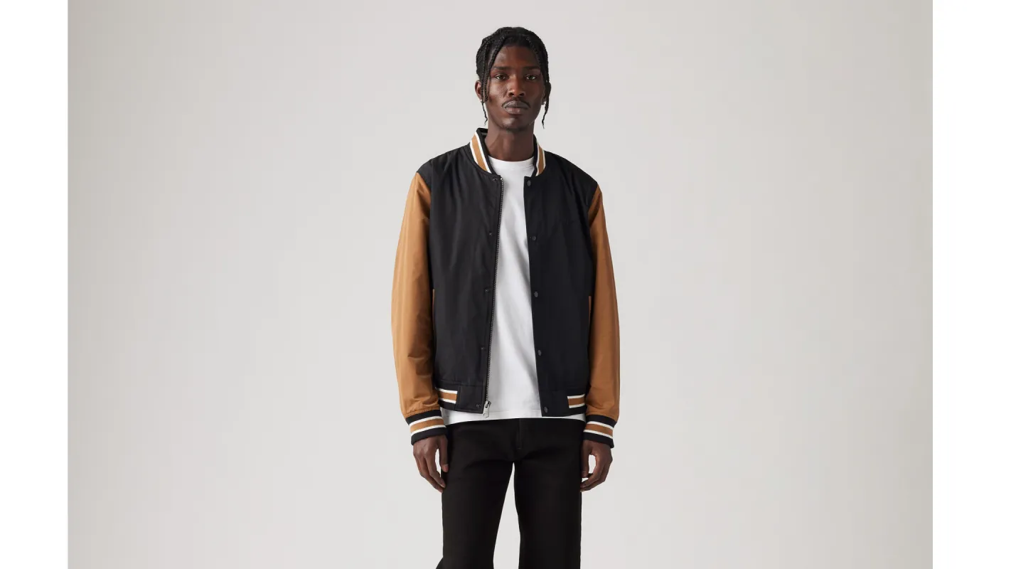 Lightweight Colorblock Varsity Jacket sold by Levi's