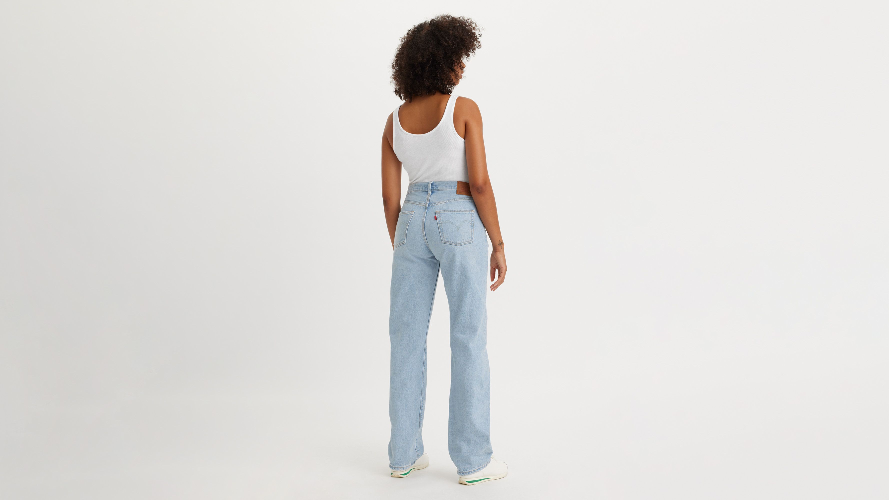 Levi's 501 90's Jeans - Women's - 23X32 - Light Wash / Light Indigo Worn In sold by Levi's product image thumbnail 4