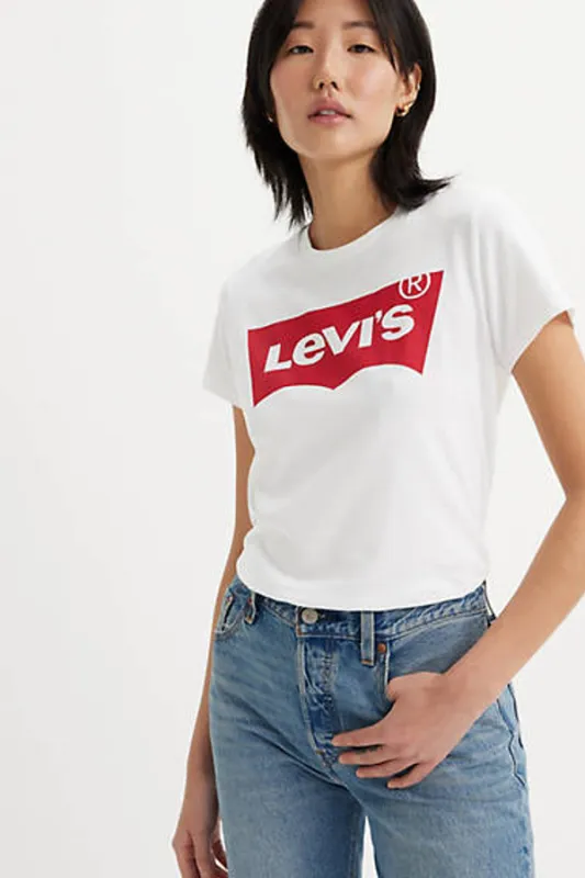 Levi's The Perfect Tee - Women's - M - White sold by Levi's