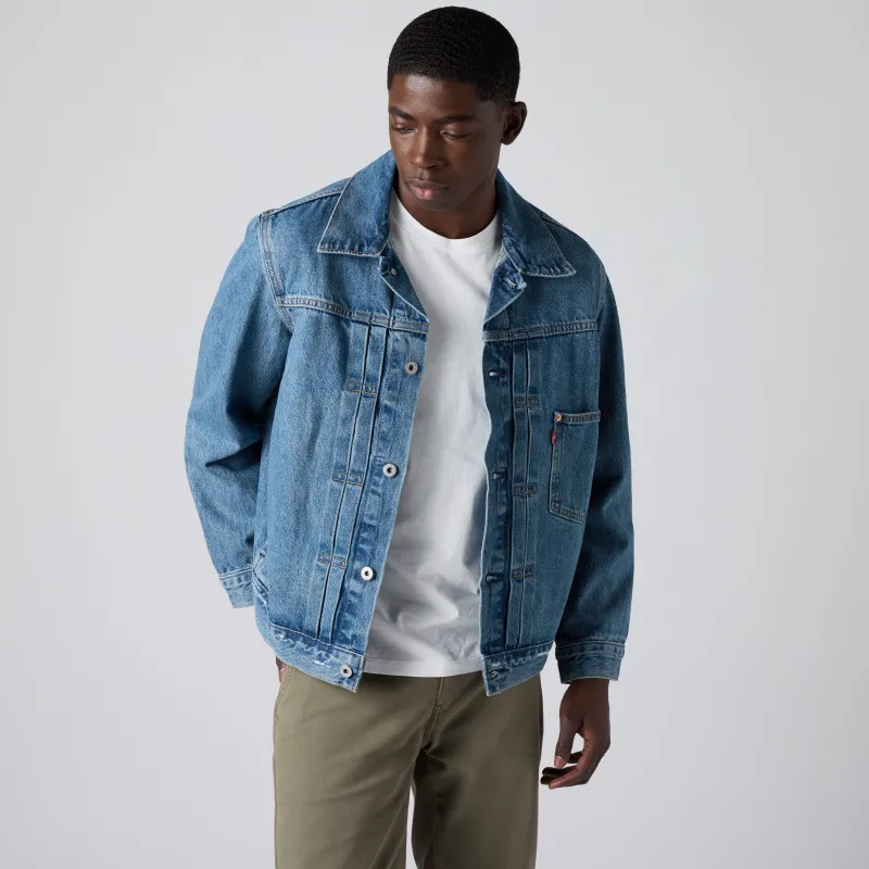 Levi's Type I Jacket - Men's - 2XL - Blue made by Levi's