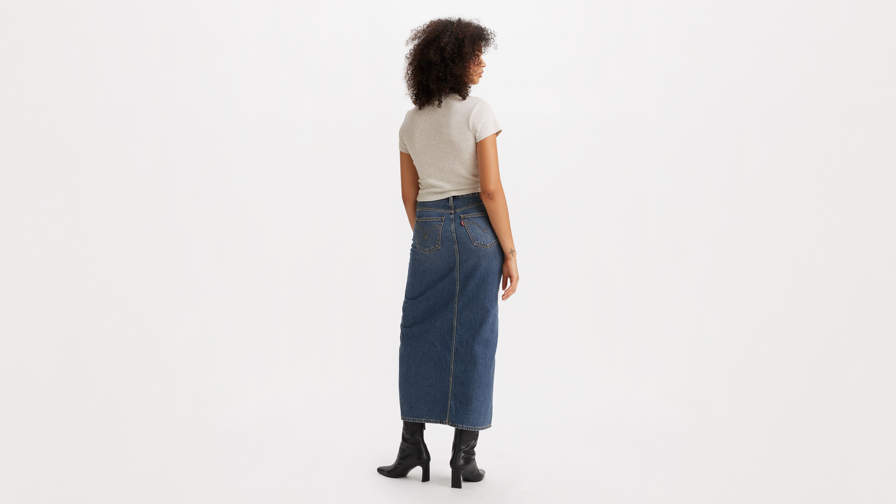 Ankle Column Skirt sold by Levi's product image thumbnail 3