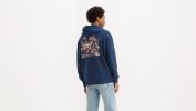 Relaxed Fit Graphic Zip-Up Hoodie Sweatshirt sold by Levi's