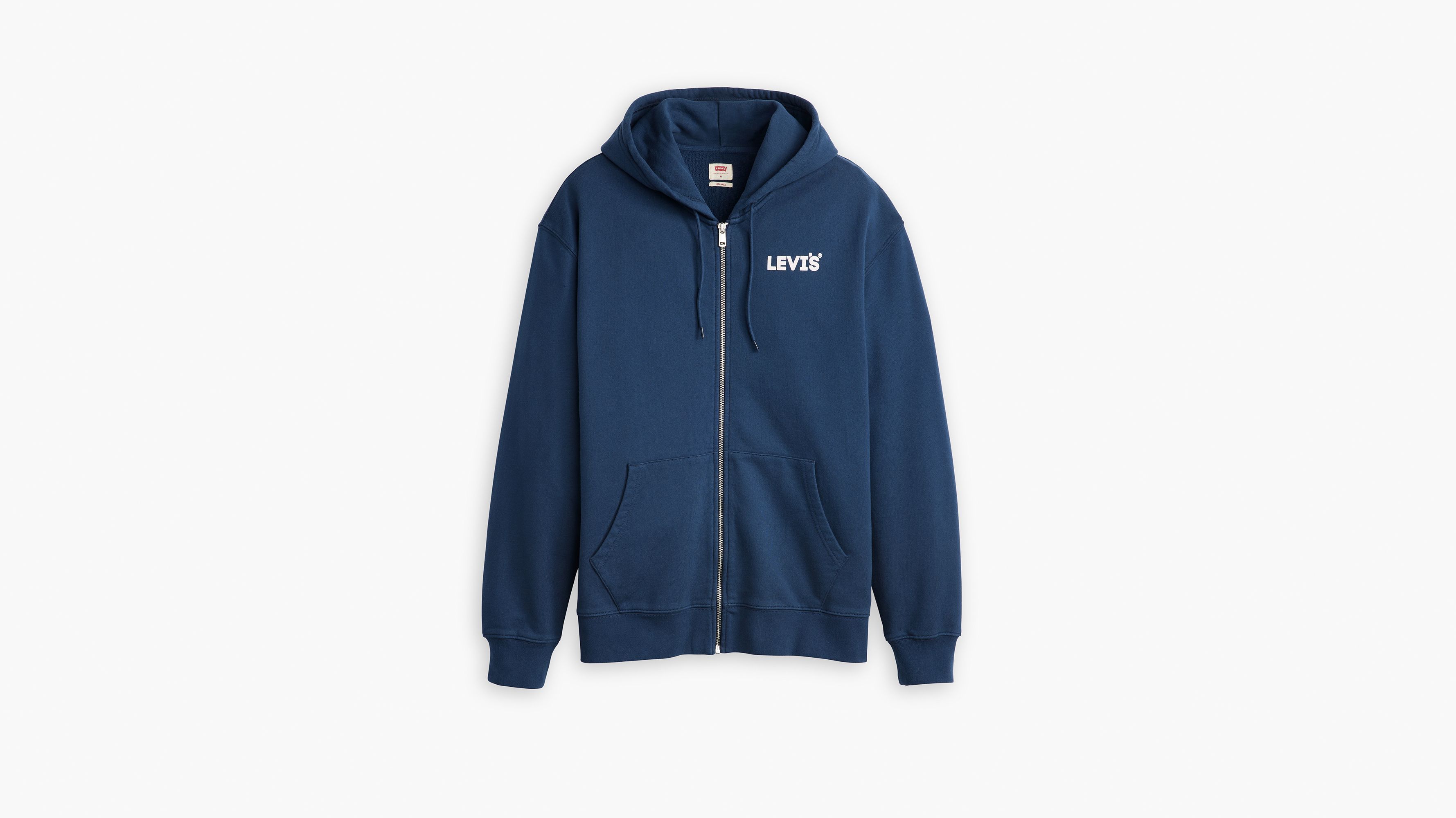 Relaxed Fit Graphic Zip-Up Hoodie Sweatshirt sold by Levi's product image thumbnail 3