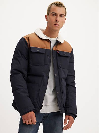 Quilted Woodsman Puffer Jacket sold by Levi's