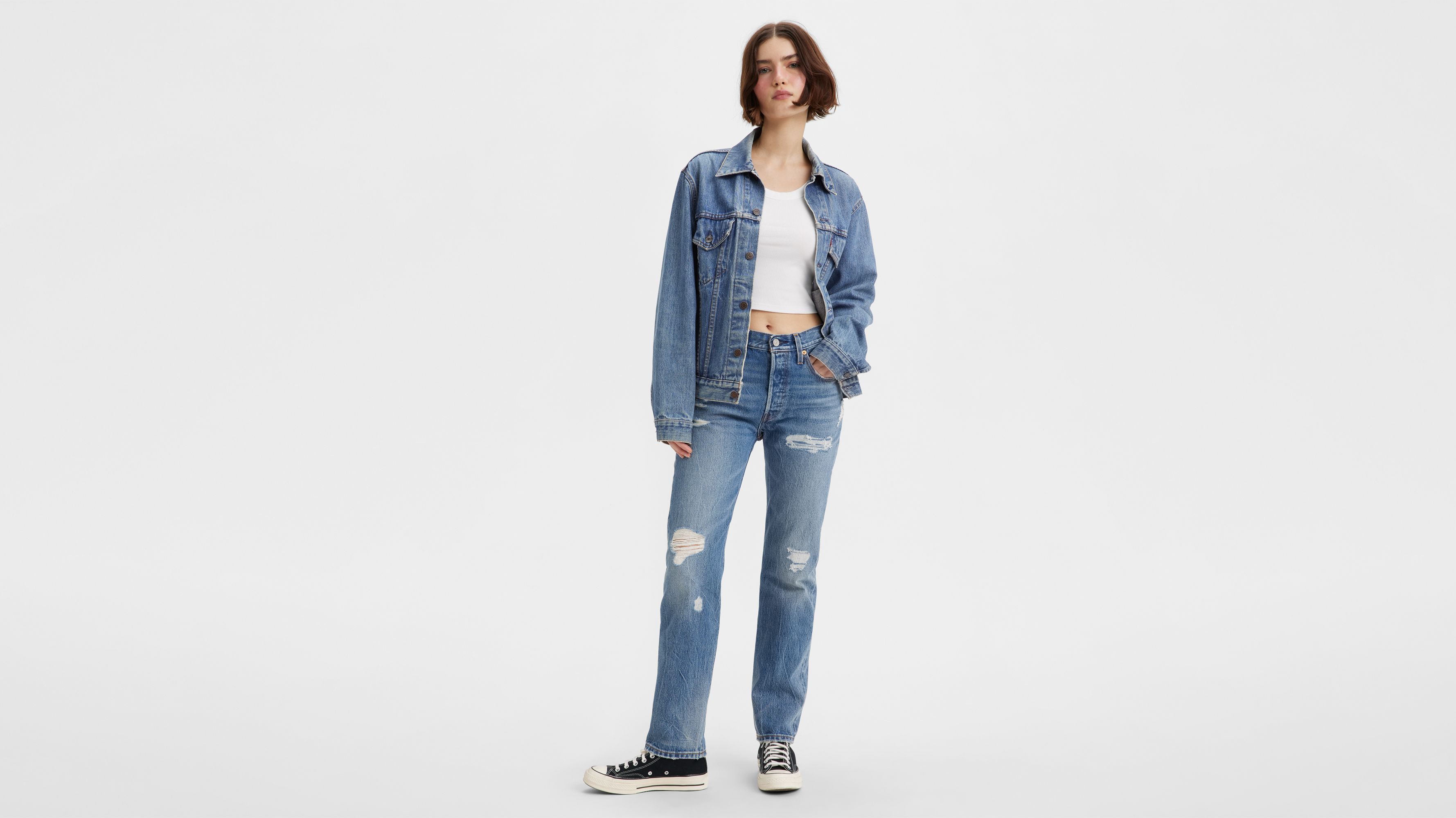 501® Original Fit Selvedge Women's Jeans sold by Levi's product image thumbnail 5
