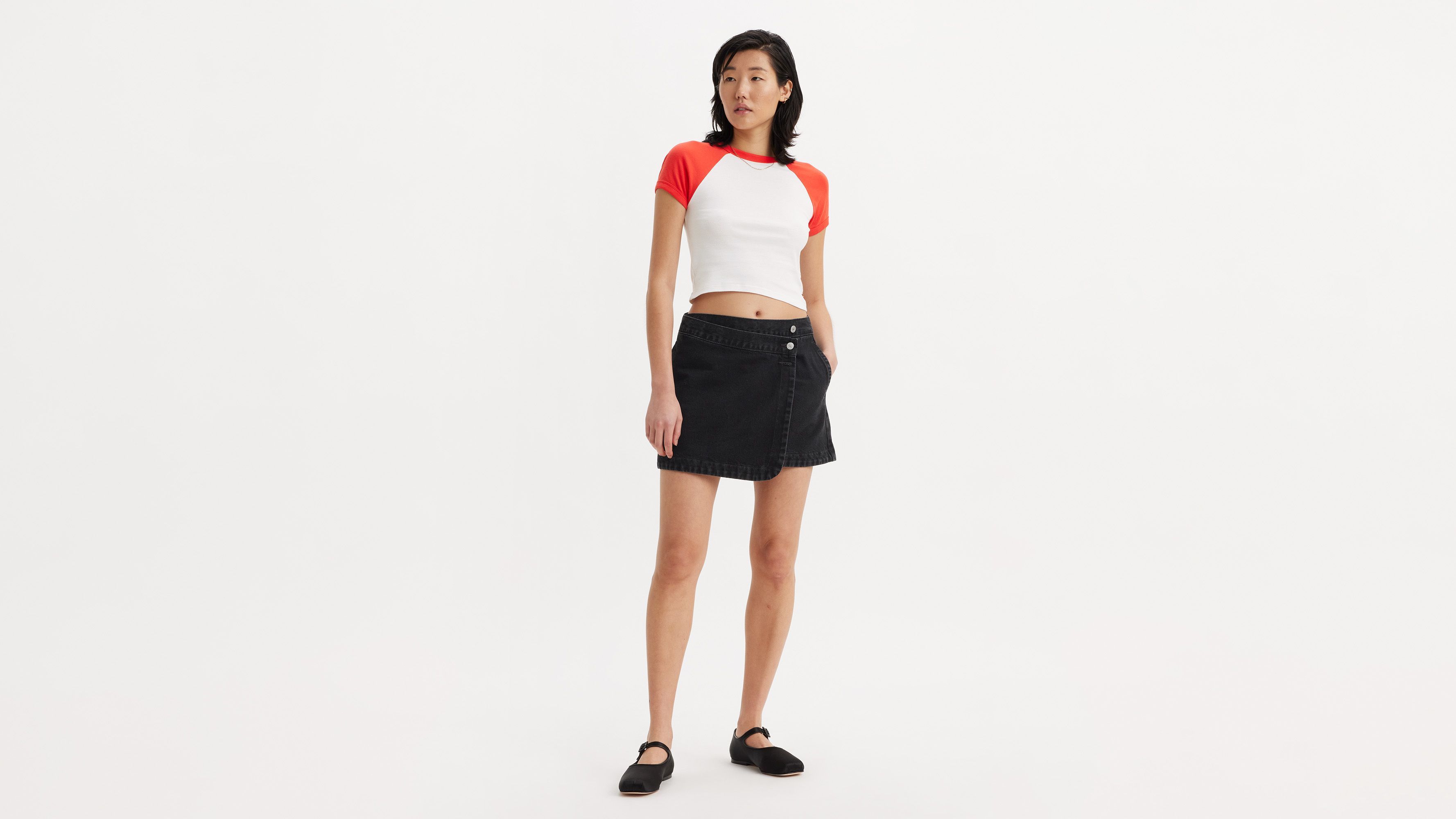 Wrap Skirt sold by Levi's