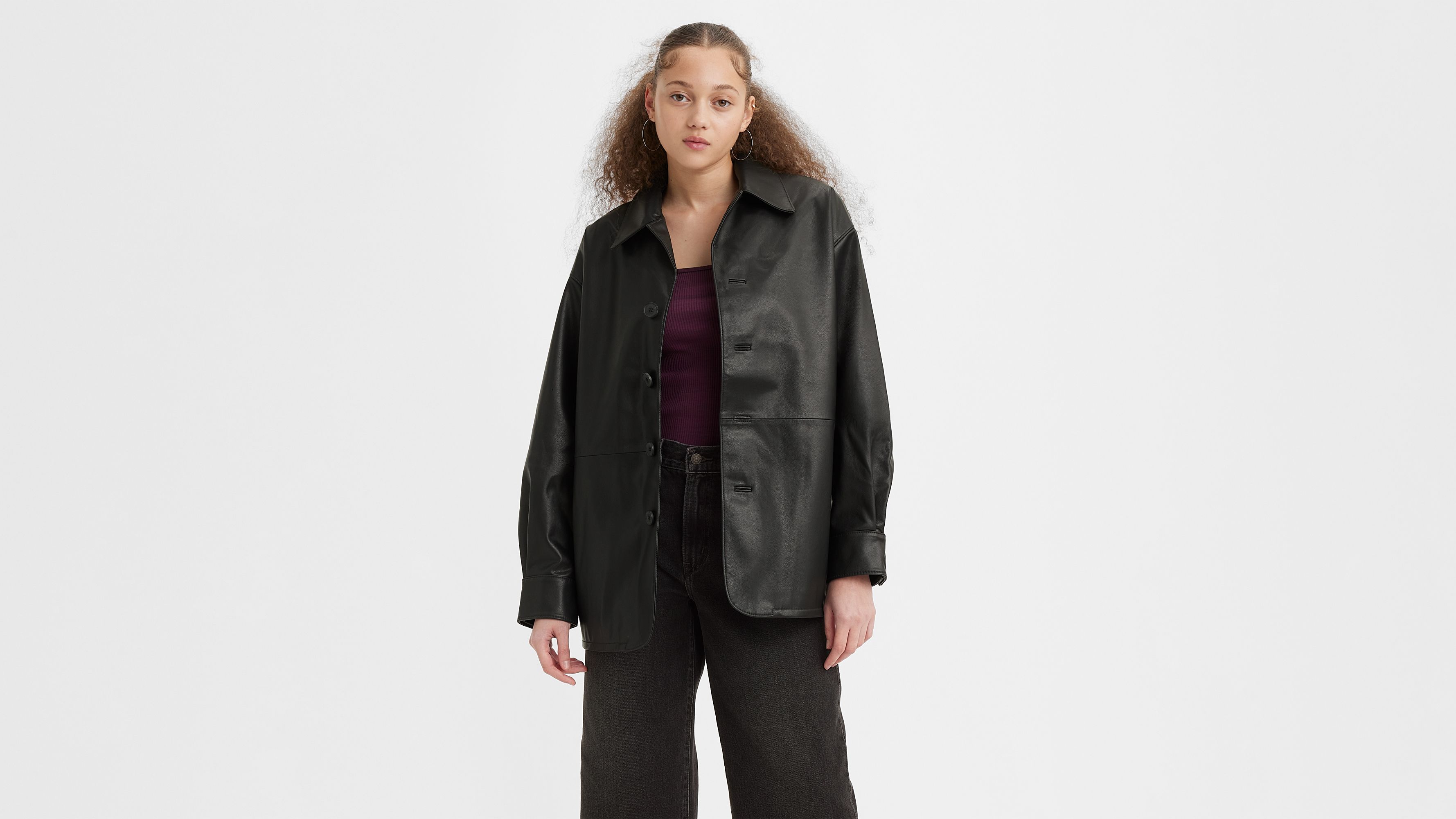 Amelie Leather Blazer sold by Levi's product image thumbnail 2