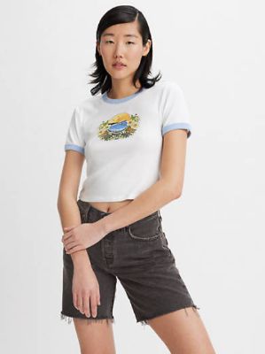 Graphic Ringer Mini T-Shirt sold by Levi's