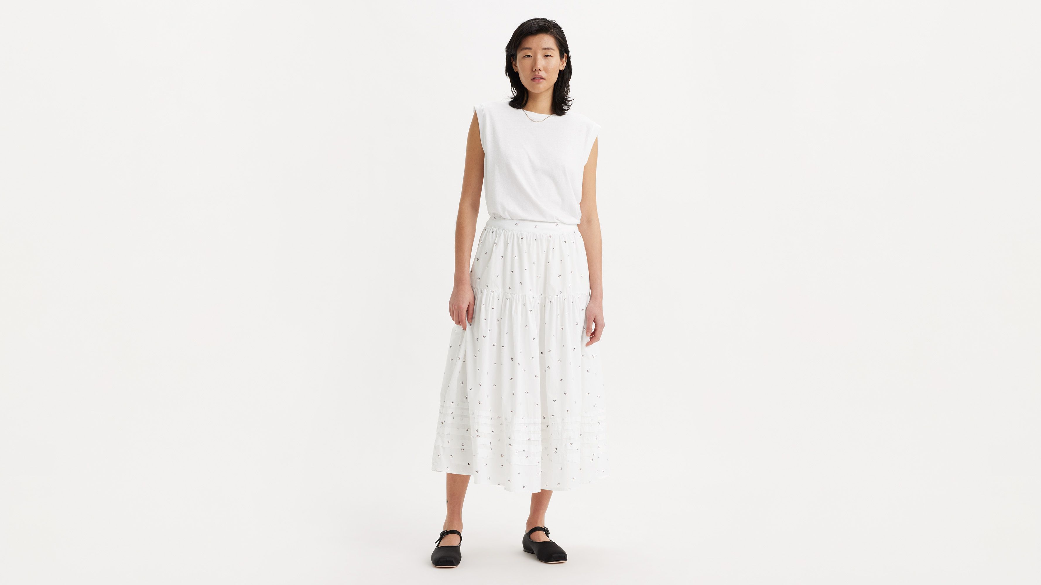 Becca Tiered Skirt sold by Levi's product image thumbnail 2