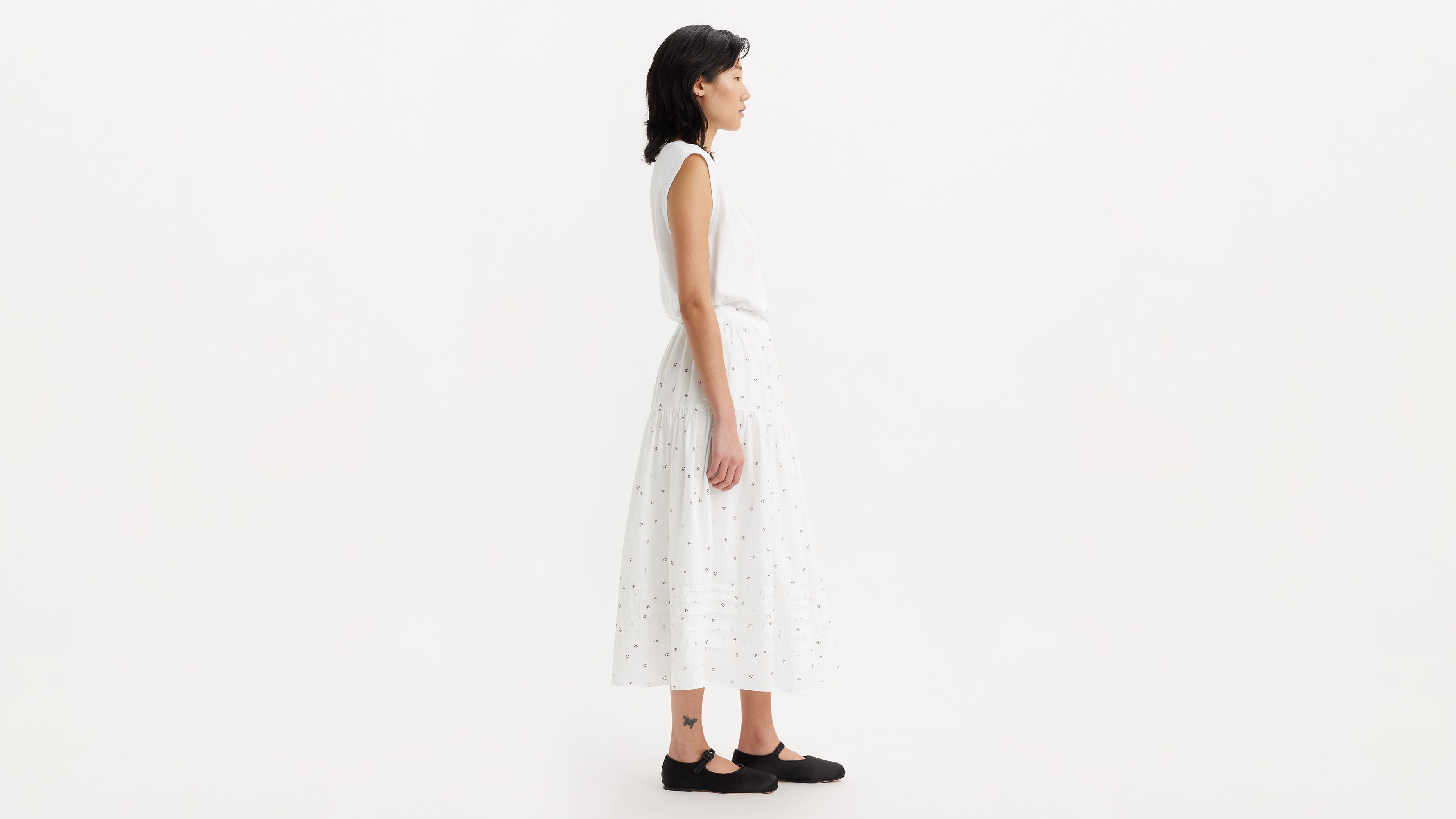 Becca Tiered Skirt sold by Levi's product image thumbnail 3