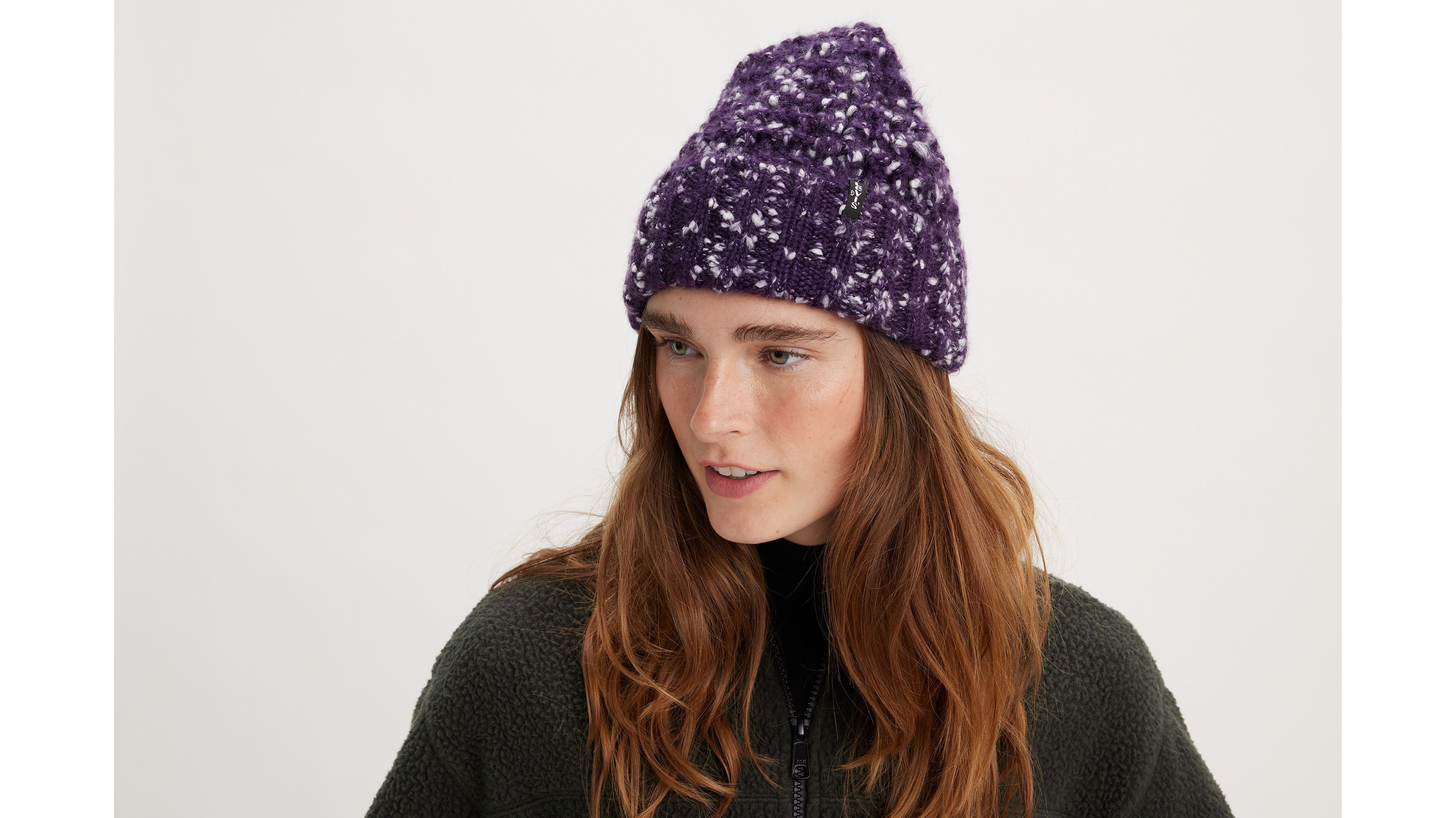 Textured Holiday Beanie sold by Levi's product image thumbnail 2