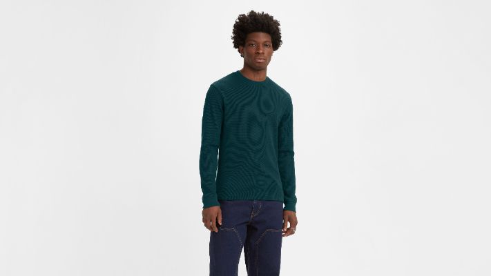 Long Sleeve Standard Fit Thermal Shirt sold by Levi's