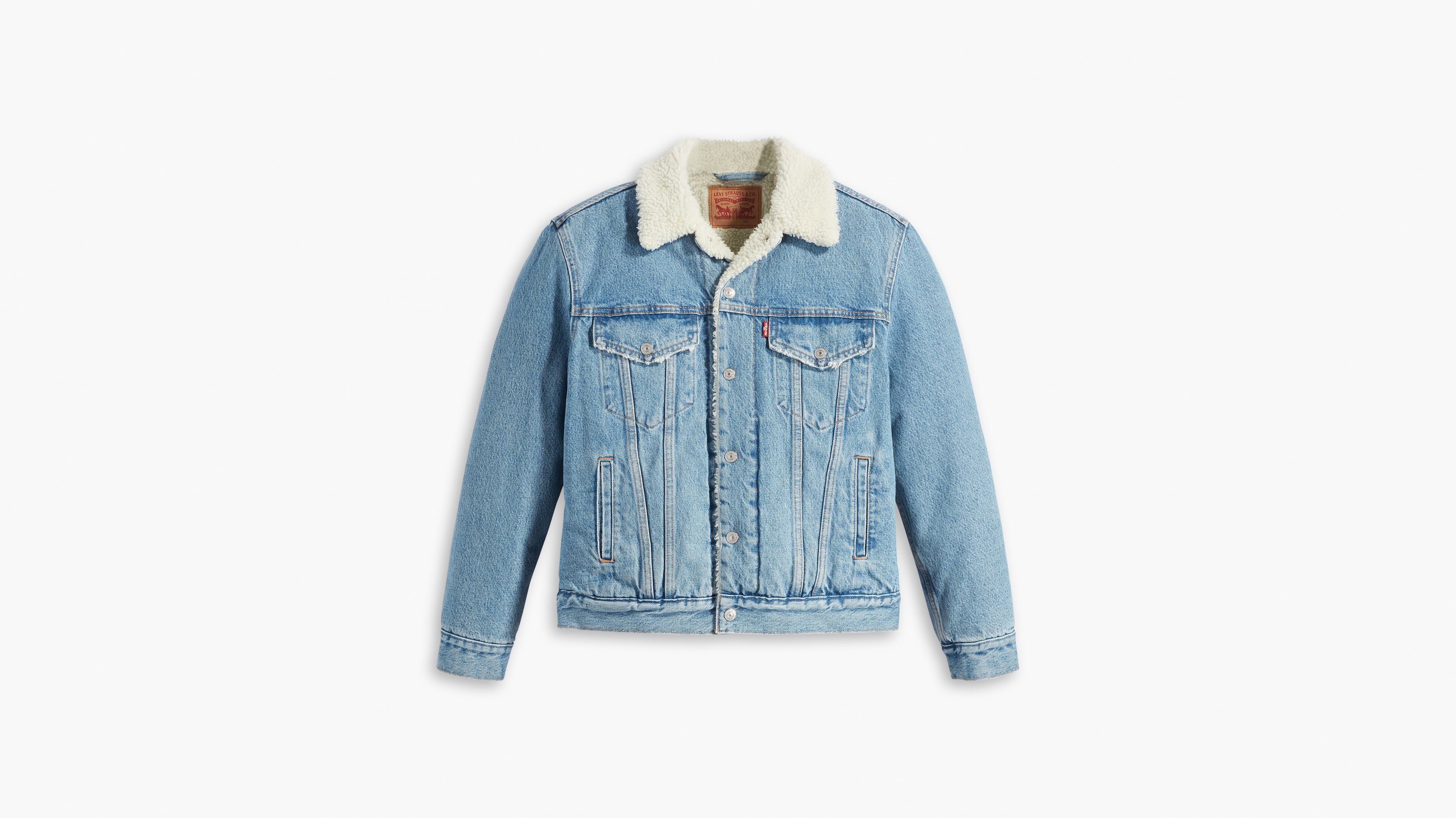 Ex-Boyfriend Sherpa Trucker Jacket sold by Levi's product image thumbnail 3