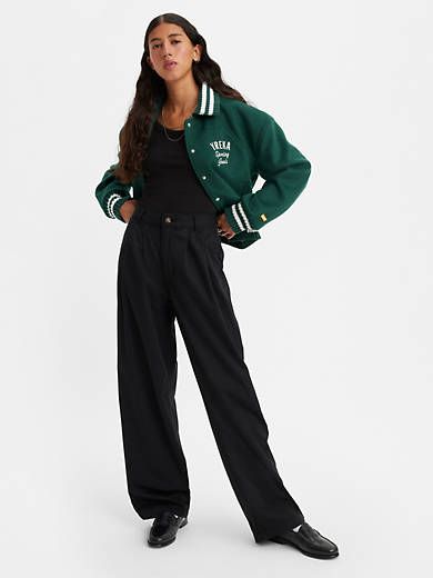 High Rise Pleated Baggy Trouser Pants sold by Levi's