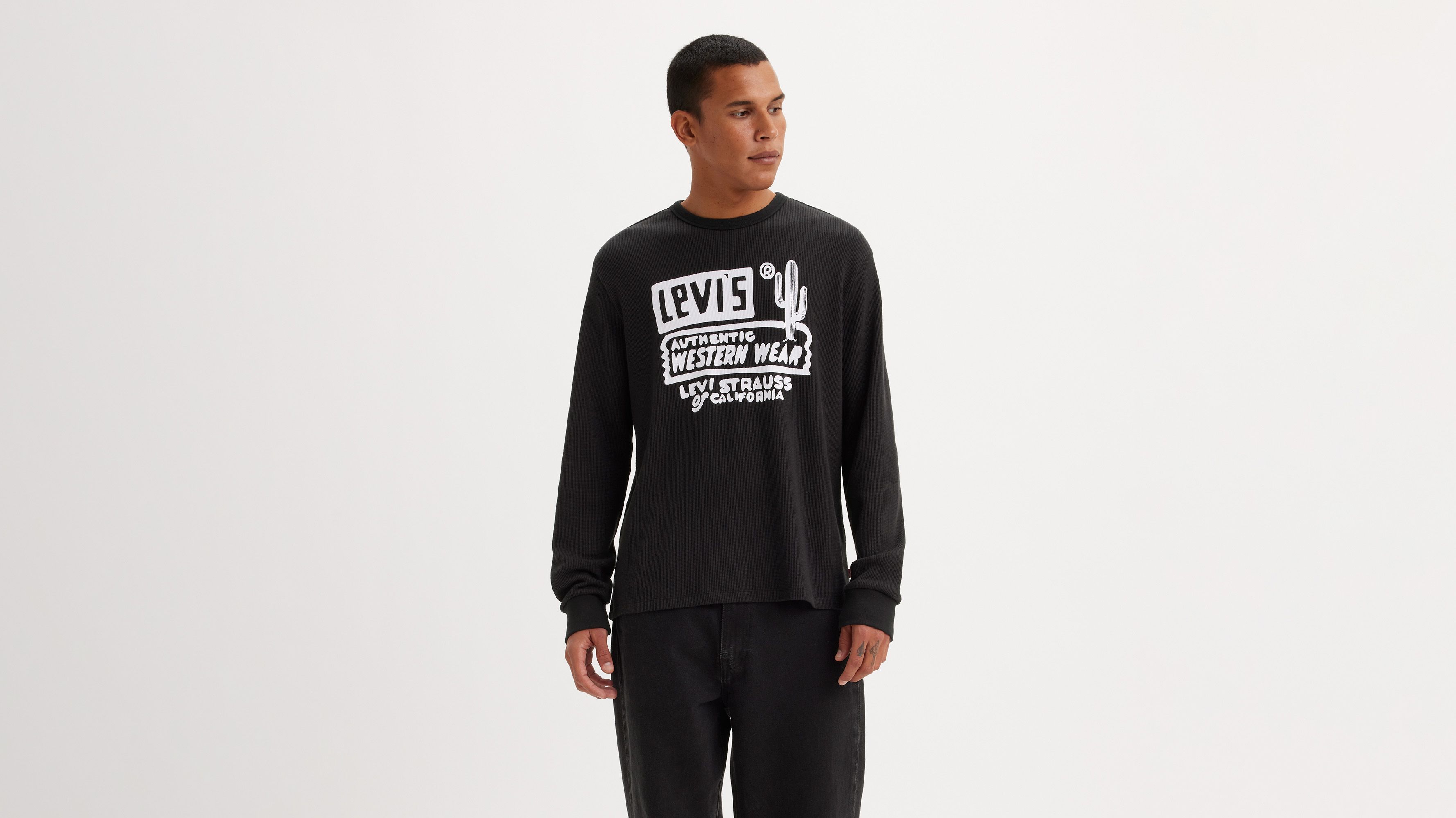 Long Sleeve Graphic Thermal Shirt sold by Levi's product image thumbnail 2