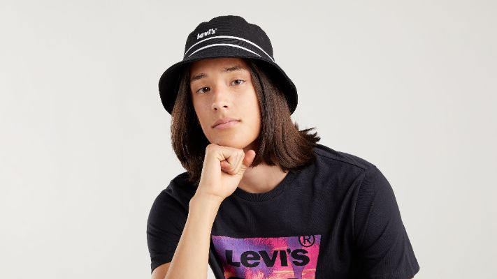Poster Logo Bucket Hat sold by Levi's
