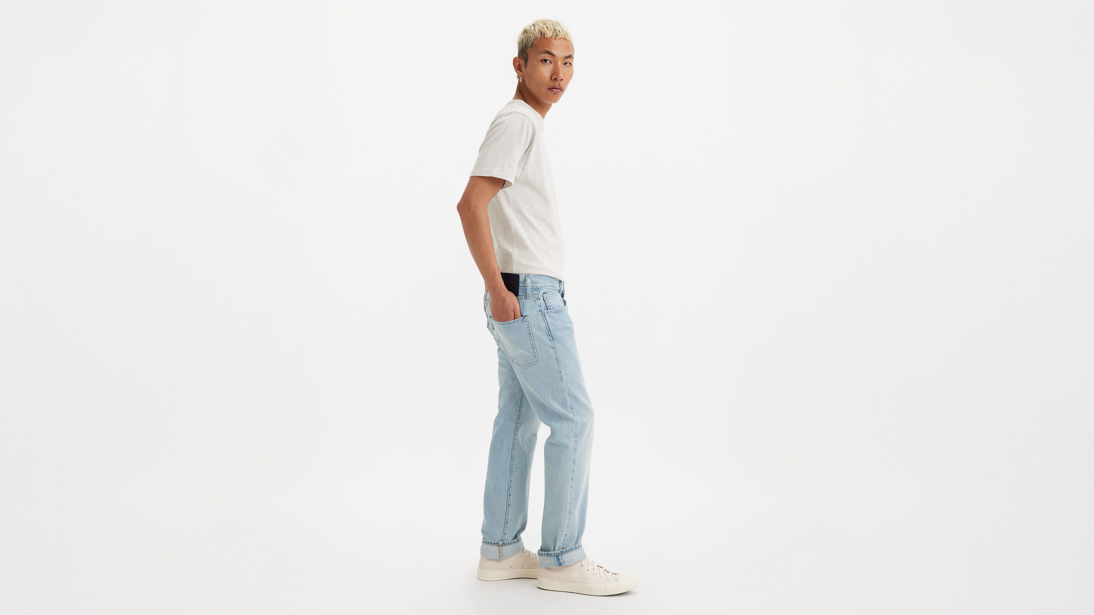 502™ Taper Fit Selvedge Men's Jeans sold by Levi's product image thumbnail 3