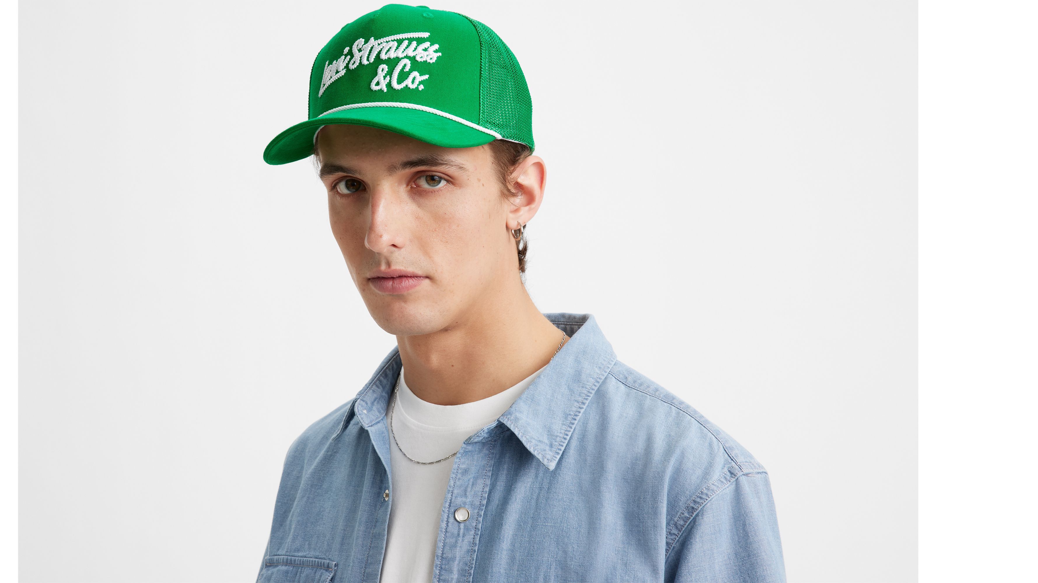 Embroidered Flexfit® Trucker Cap sold by Levi's product image thumbnail 2