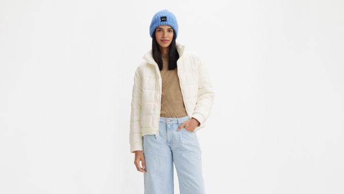 Box Quilted Puffer Jacket sold by Levi's