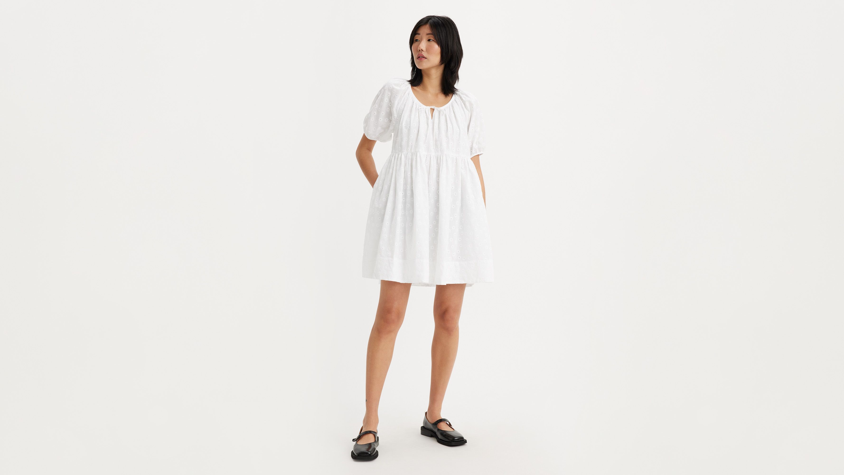Jaylee Shirt Sleeve Mini Dress sold by Levi's