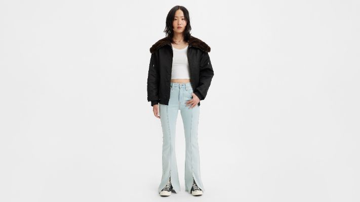 726 High Rise Flare Split Hem Women's Jeans sold by Levi's