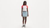 94 Cargo Mini Skirt sold by Levi's