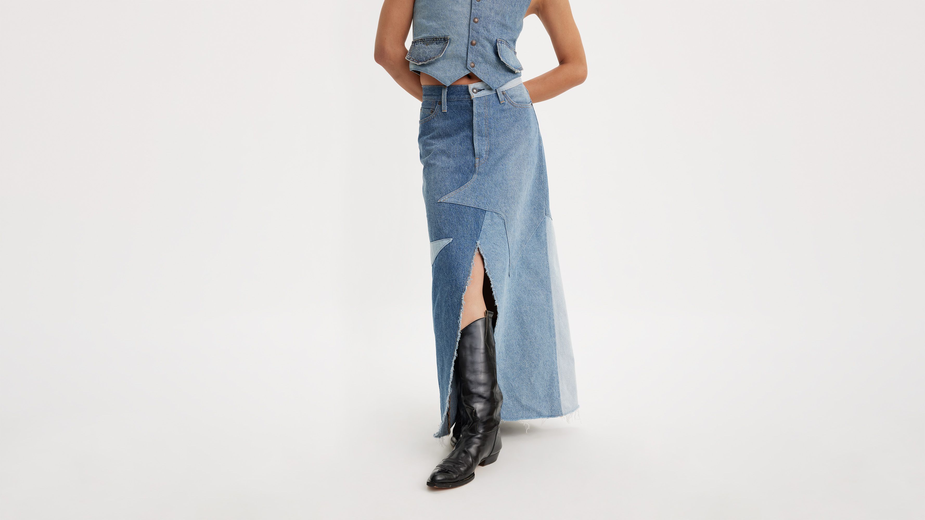 Levi's® Pride Icon Long Skirt sold by Levi's product image thumbnail 2