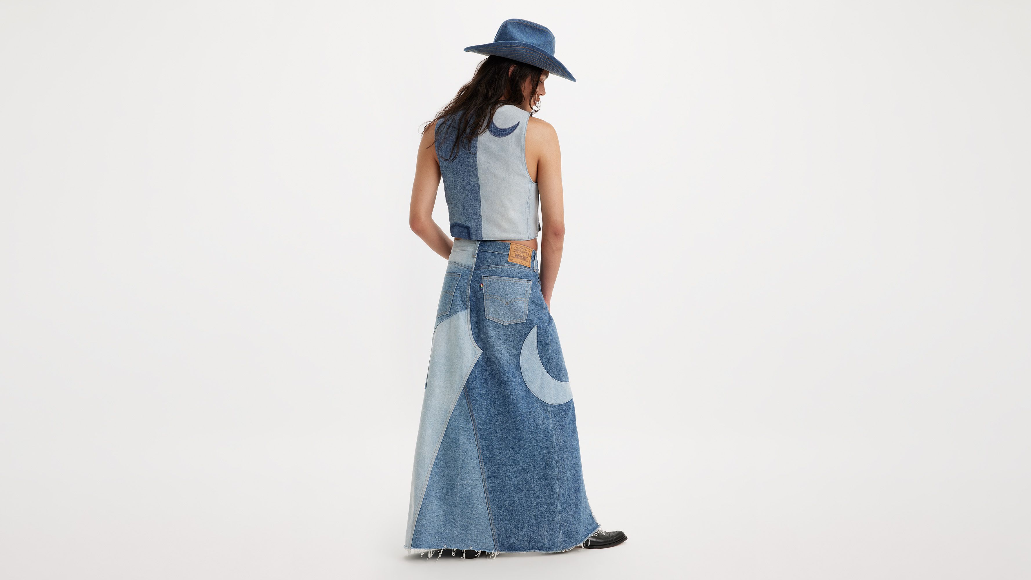 Levi's® Pride Icon Long Skirt sold by Levi's product image thumbnail 3