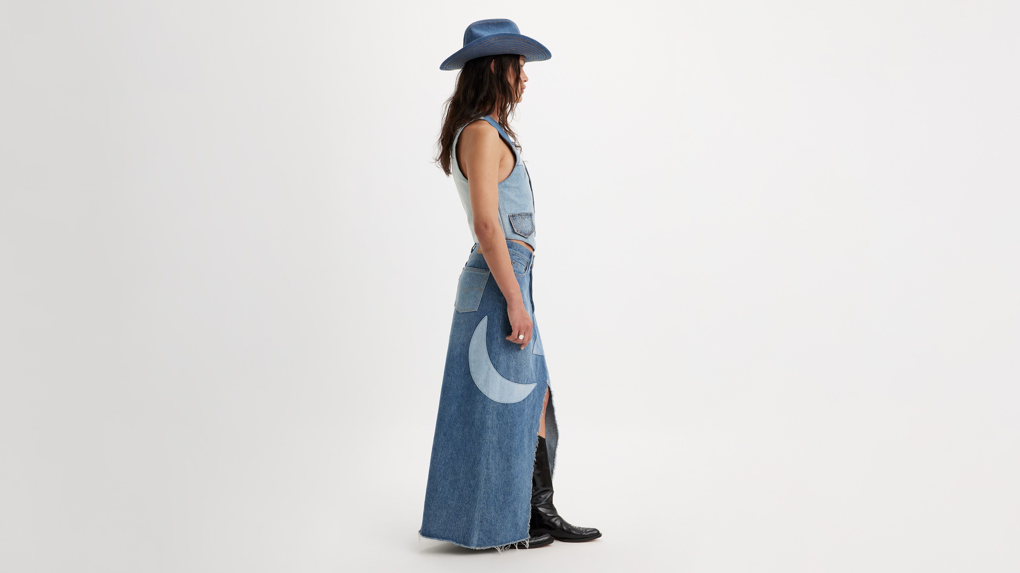 Levi's® Pride Icon Long Skirt sold by Levi's product image thumbnail 4