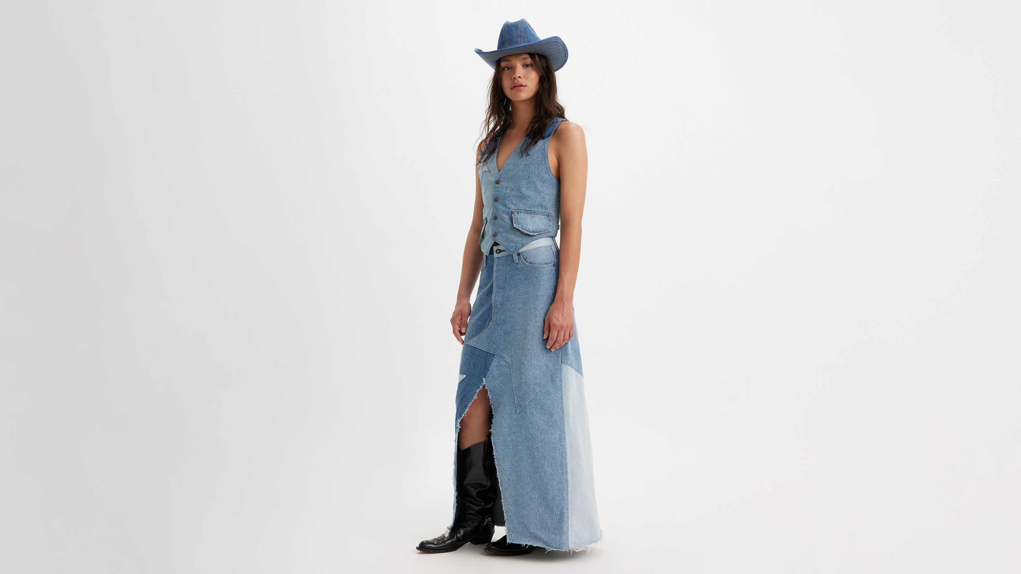Levi's® Pride Icon Long Skirt sold by Levi's product image thumbnail 5