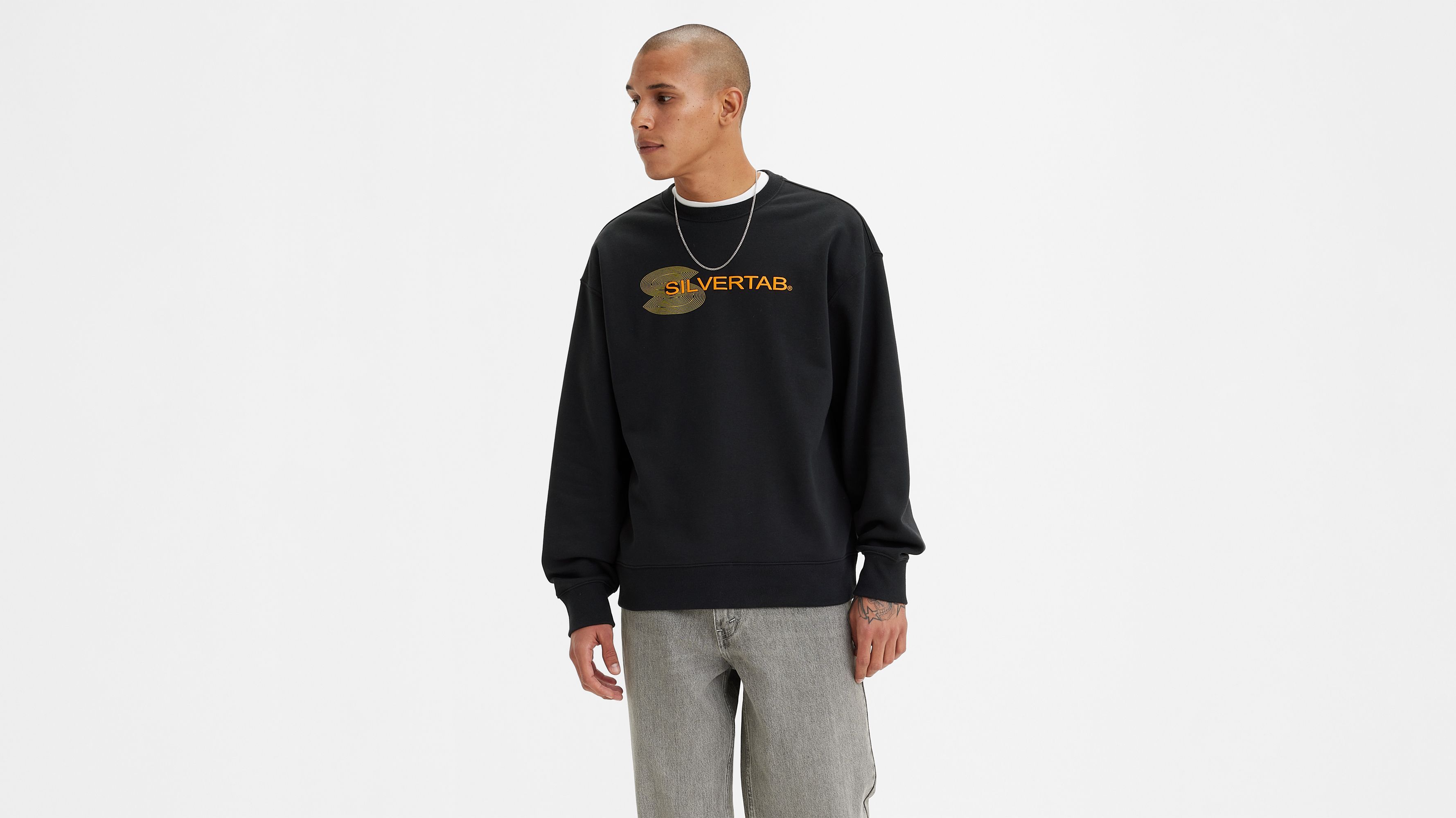 Relaxed Graphic Crewneck Sweatshirt sold by Levi's