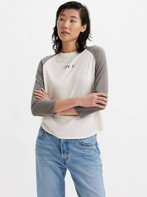 Graphic Astro 3/4 Sleeve Raglan Shirt made by Levi's