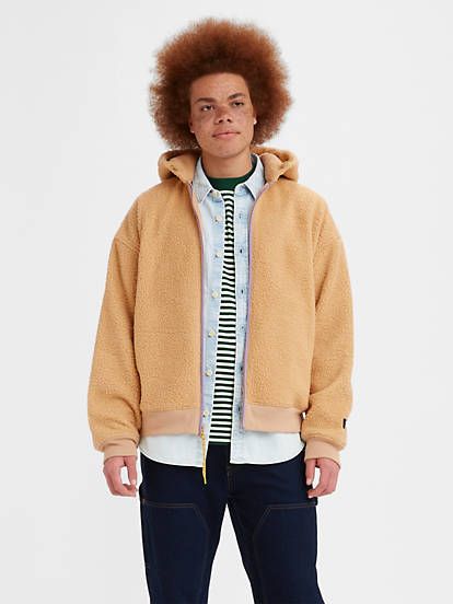 Sherpa Zip-Up Hoodie sold by Levi's product image thumbnail 2