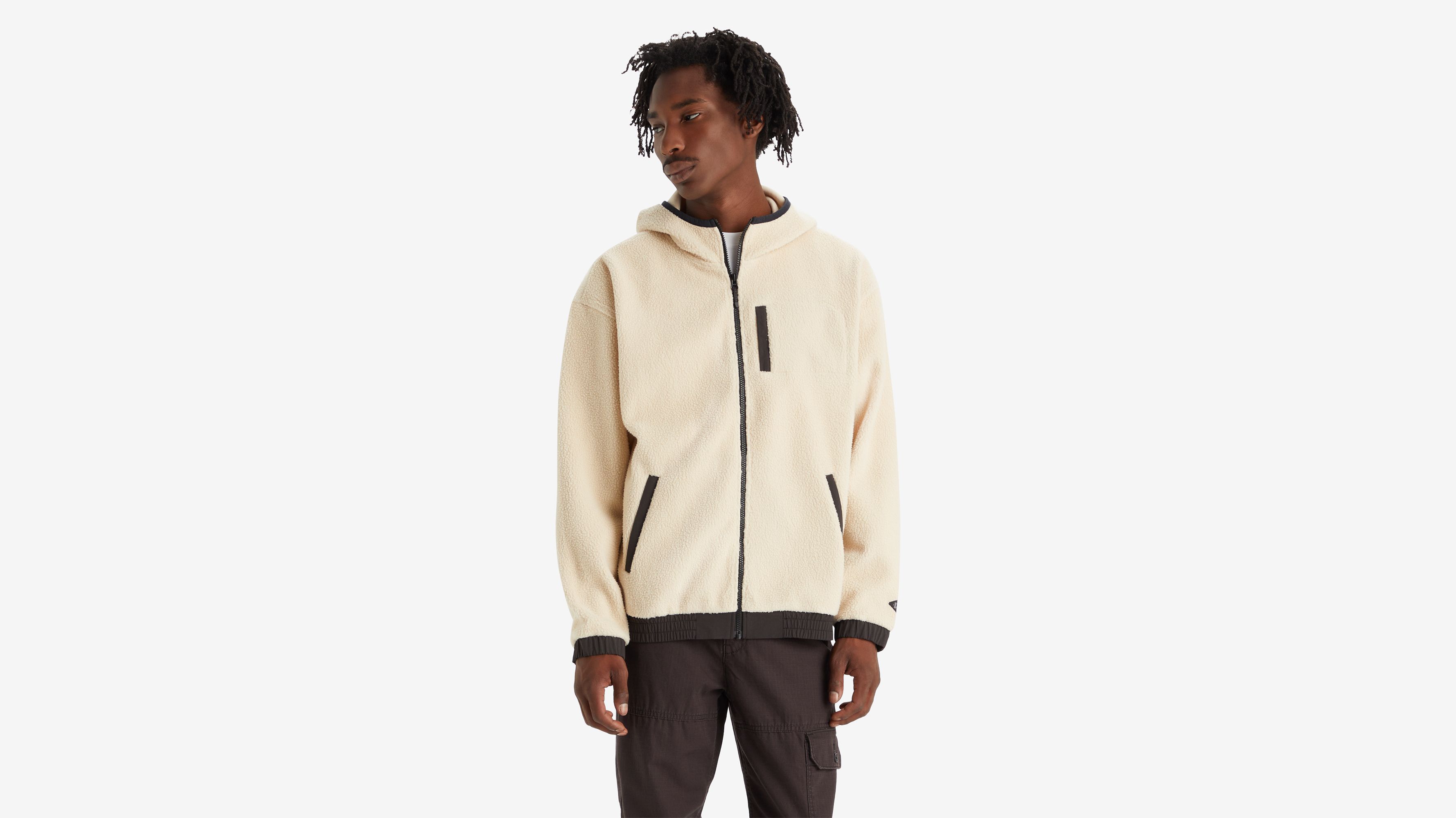 Pop Hoodie Sherpa Sweatshirt sold by Levi's