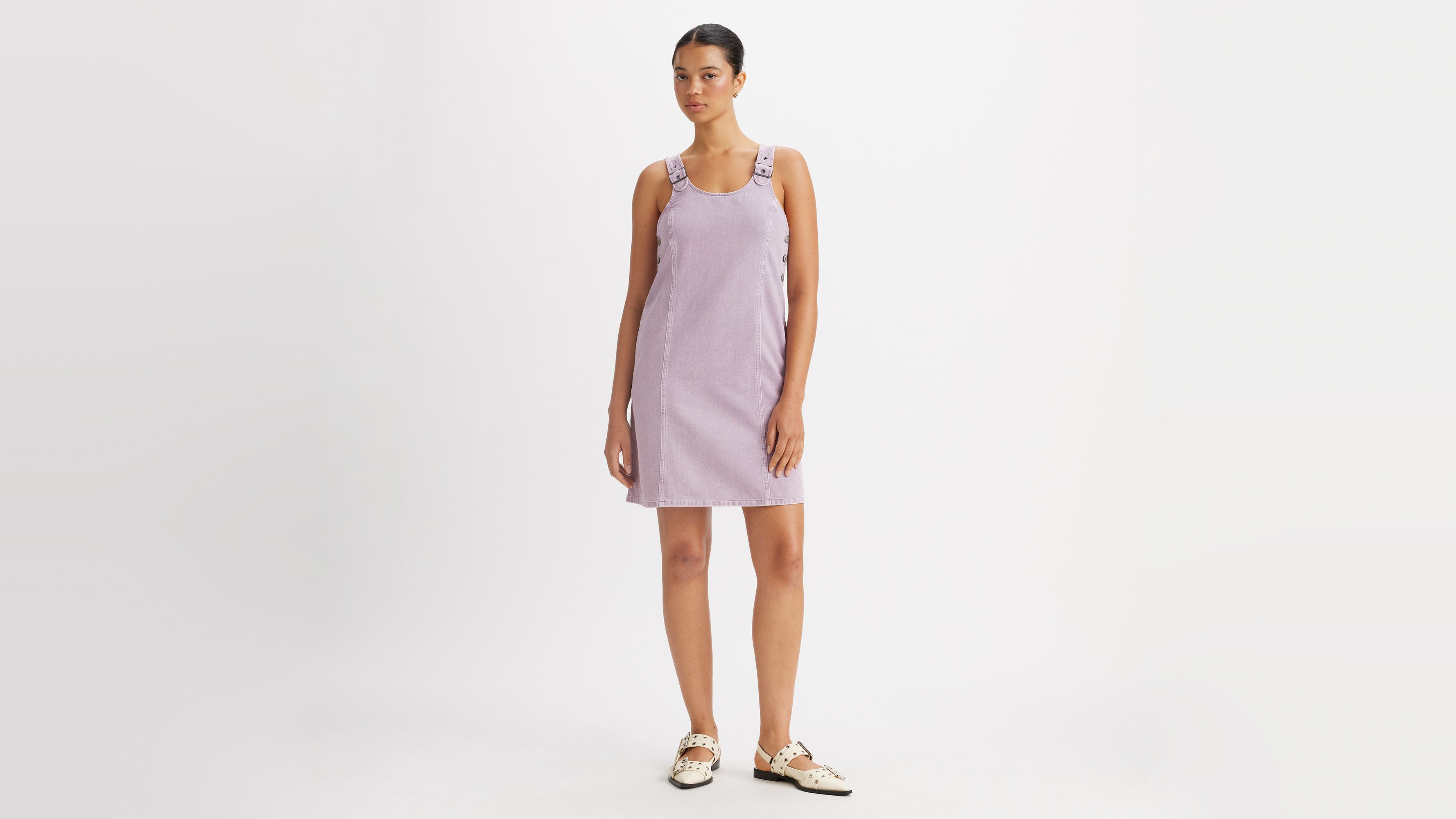 Aly Denim Jumper Dress sold by Levi's product image thumbnail 2