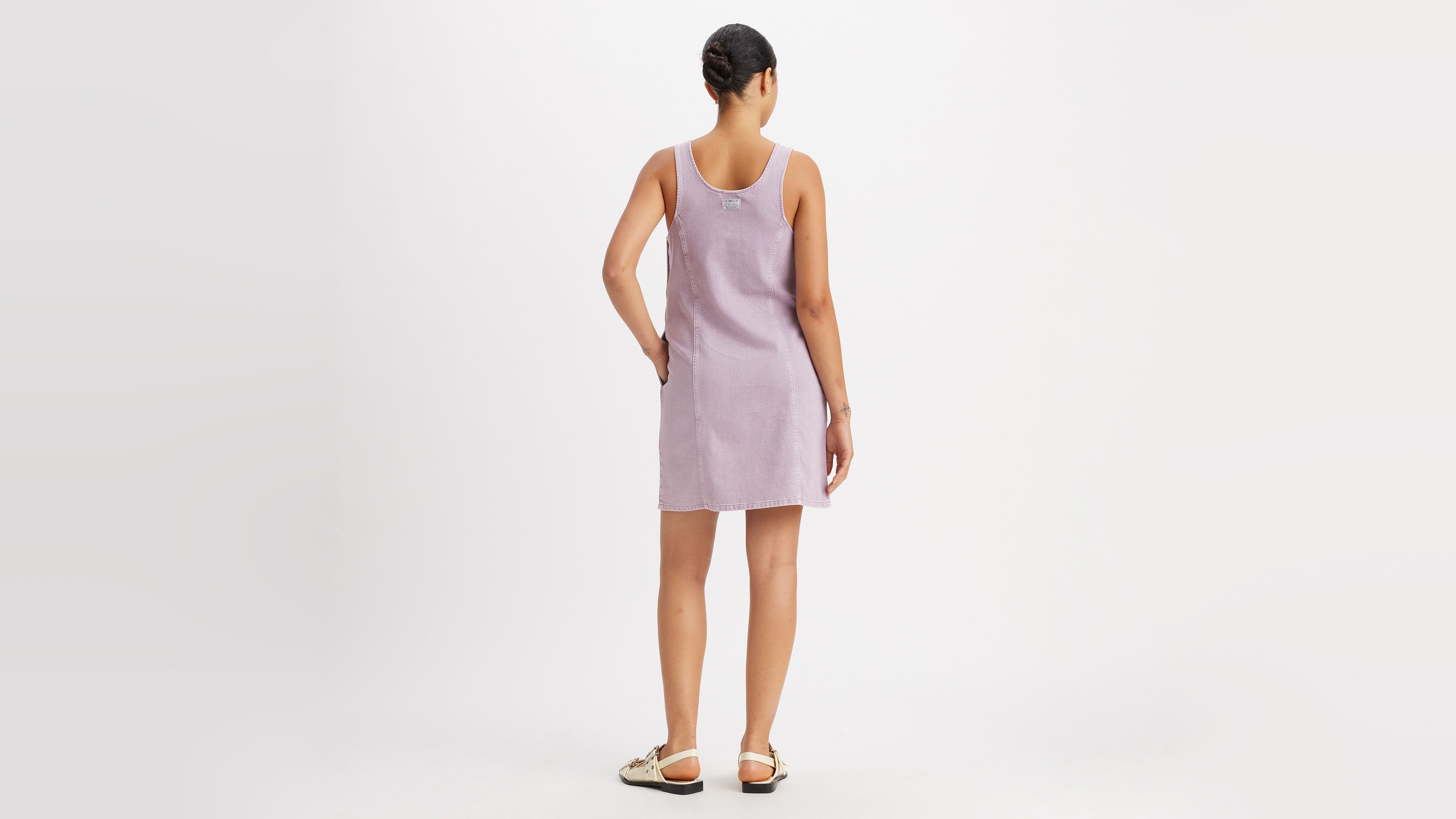 Aly Denim Jumper Dress sold by Levi's product image thumbnail 3