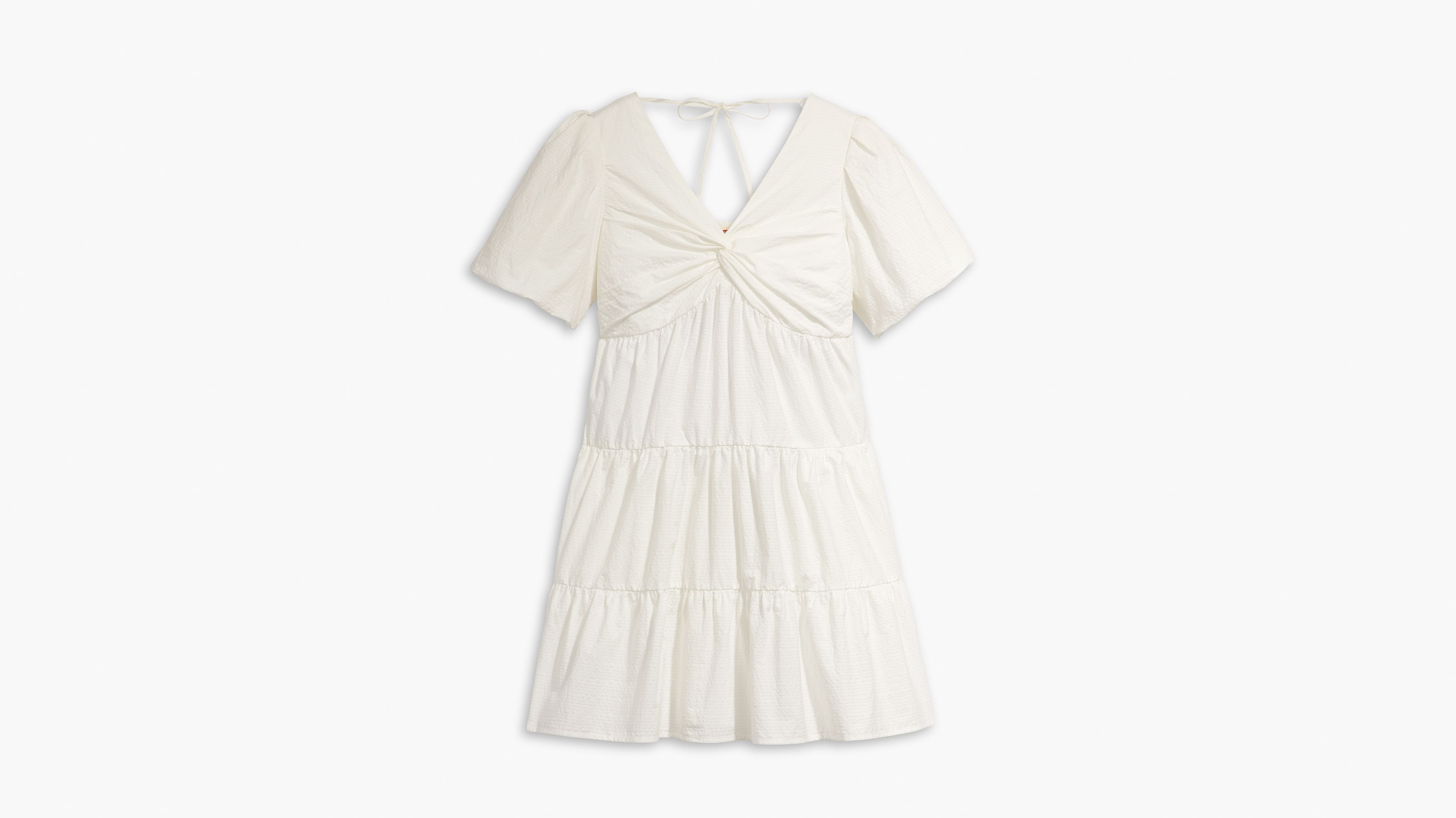 Volume Sleeve Tiered Dress sold by Levi's product image thumbnail 5