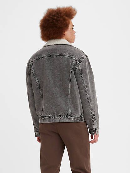 Vintage Relaxed Fit Sherpa Trucker Jacket sold by Levi's product image thumbnail 2