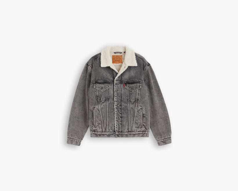 Vintage Relaxed Fit Sherpa Trucker Jacket sold by Levi's product image thumbnail 4