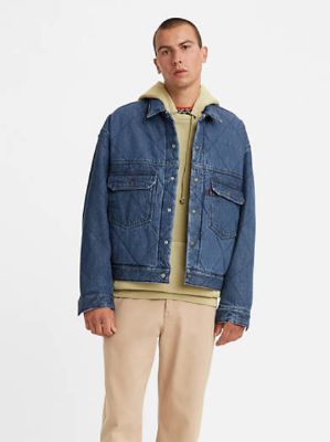 Stay Loose Quilted Type II Trucker Jacket sold by Levi's