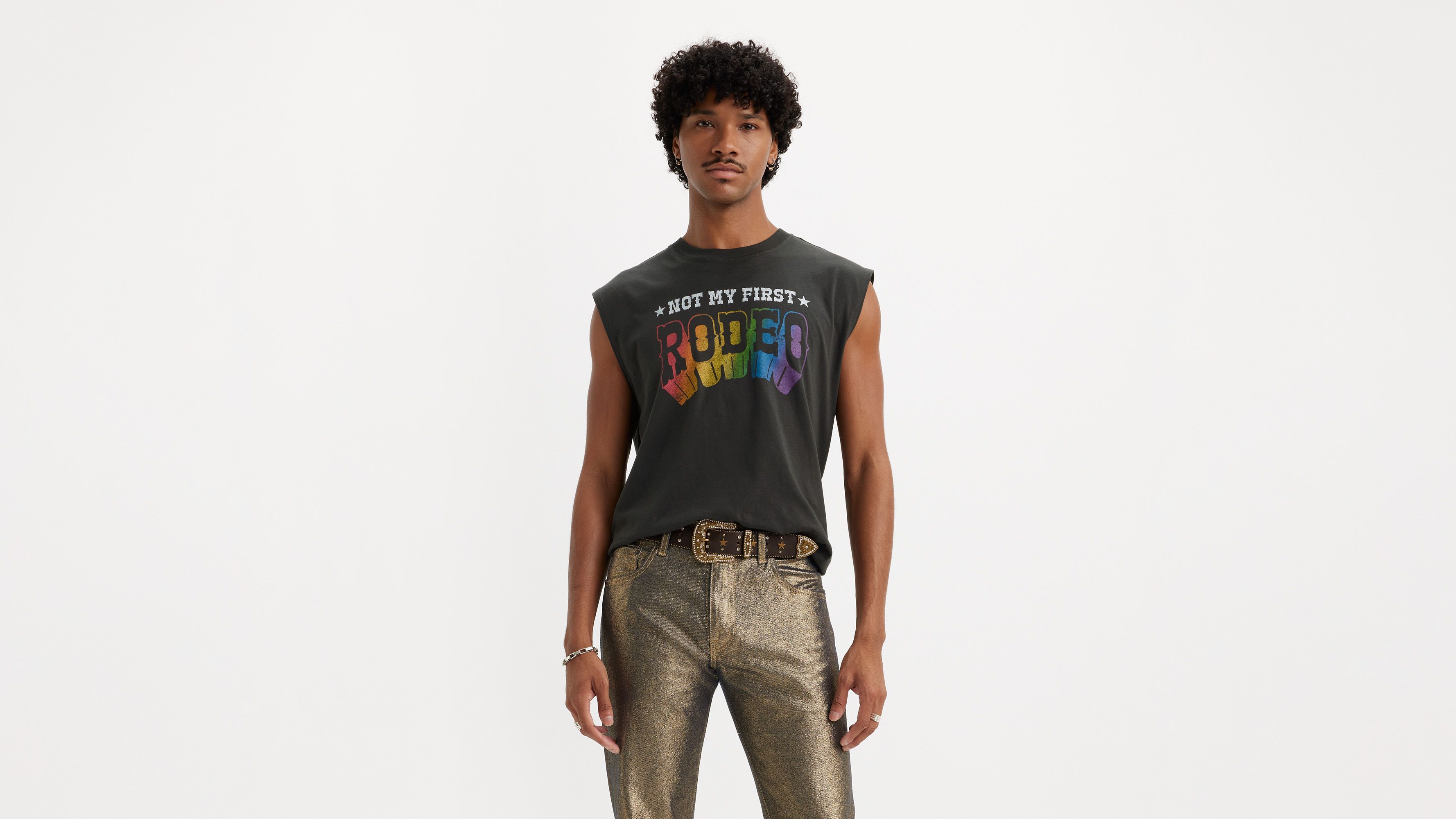Levi's® Pride Muscle Tank sold by Levi's product image thumbnail 2