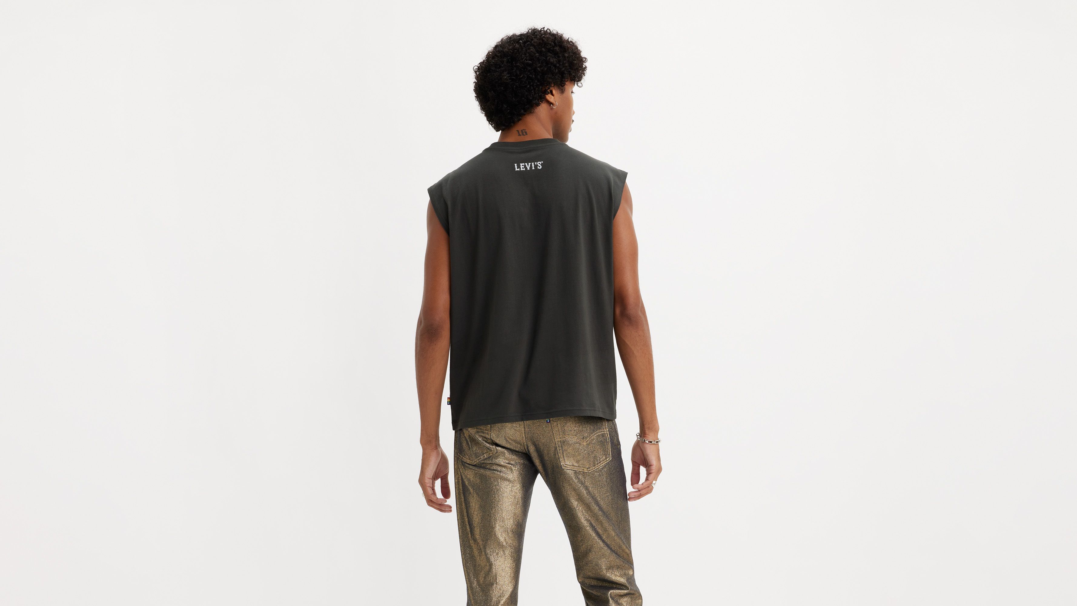 Levi's® Pride Muscle Tank sold by Levi's product image thumbnail 3