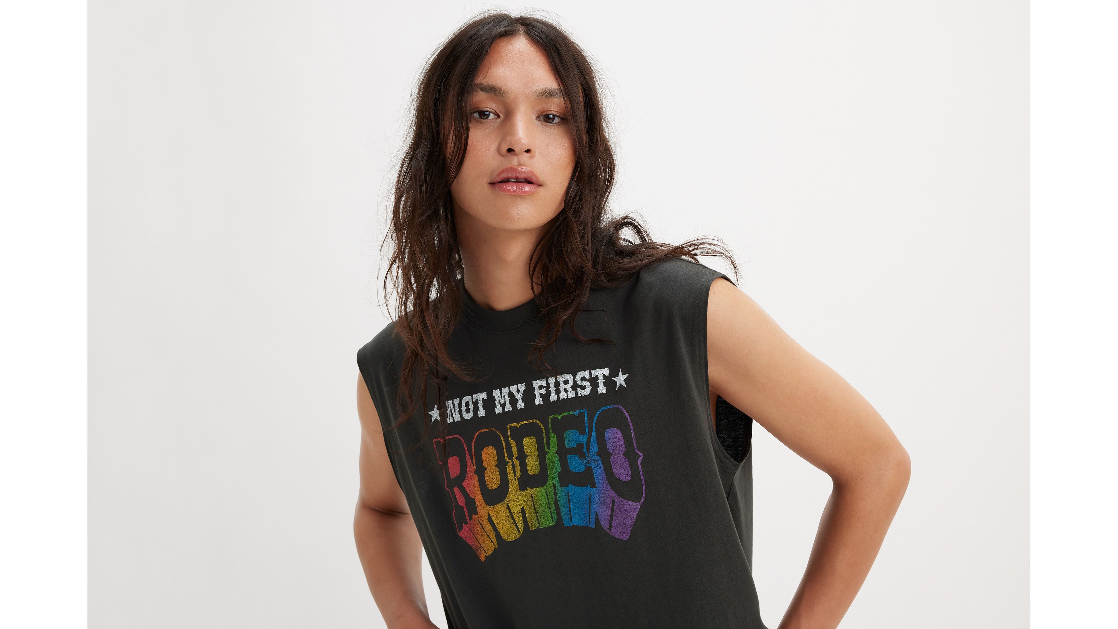 Levi's® Pride Muscle Tank sold by Levi's product image thumbnail 5